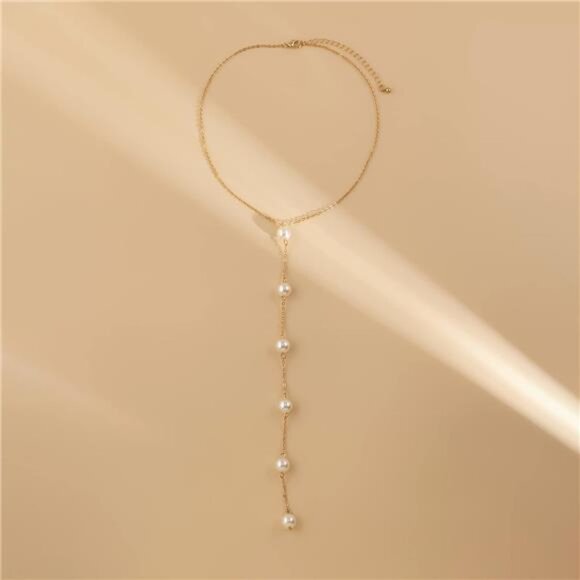 Gold Body Chain Jewelry | Beach Layered Bikini Accessory | Summer Festival - Picture 6 of 6